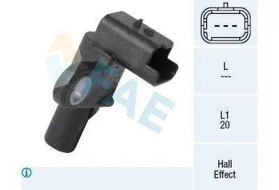 Sensor, posición arbol de levas FAE 79155 FAE 79155 Oferta Limitada